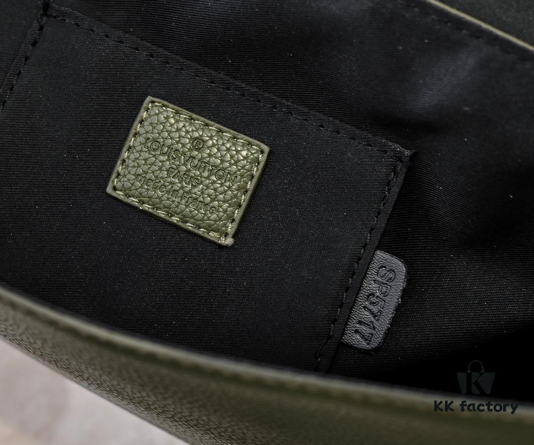 Upgraded Original [Takeoff Small Aer Messenger Bag] M25125 24769 57080 Black Military Green