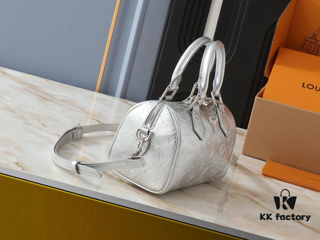 Upgraded Original M11987 M46234 Speedy Bandoulière 20 Handbag from LV Ski Collection