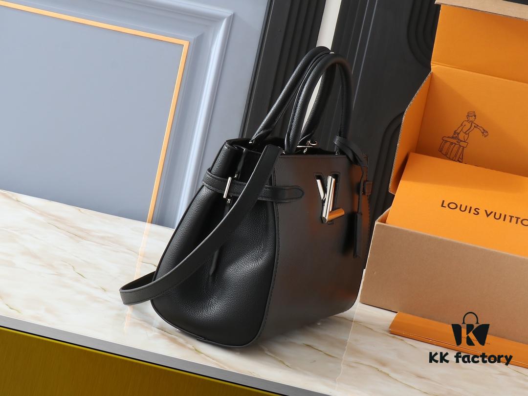 Upgraded Original Version M54811 M54810 This Twist Tote Bag Features Modern Silhouettes and Luxurious Design Elements Such as the Classic LV Twist Lock and Crossbody Strap, Destined to Become a New Center of Attention
