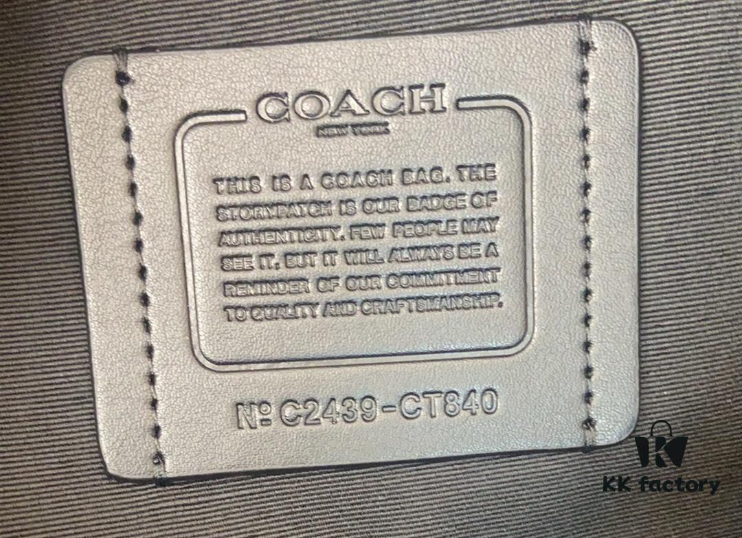 New September Arrival CT840 Unisex Classic Logo Canvas Texture Gotham 24-inch Travel Bag – LV24 Alternative Pillow Bag, Couples Style Compatible, Coated Canvas with Cow Leather Trim