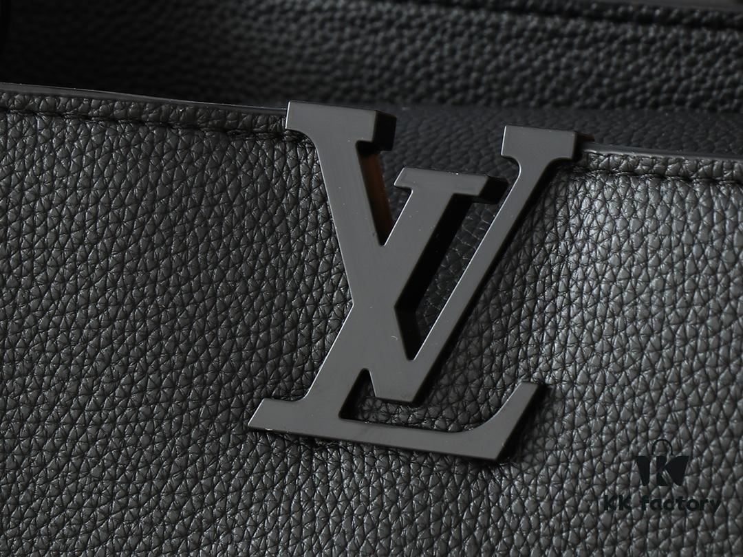 Upgraded Original M24880 M24879 M24620 M24607 Black Out Capucines Souple Large Handbag