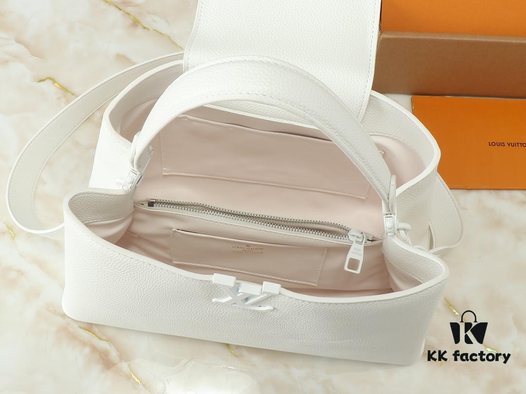 Upgraded Original M24880 M24879 M24620 M24607 Black Out Capucines Souple Large Handbag