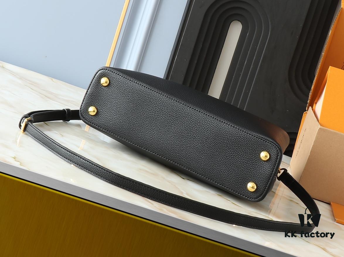 Upgraded Original M24664 M24671 M24666 Capucines East West Medium Handbag from LV Crush Collection