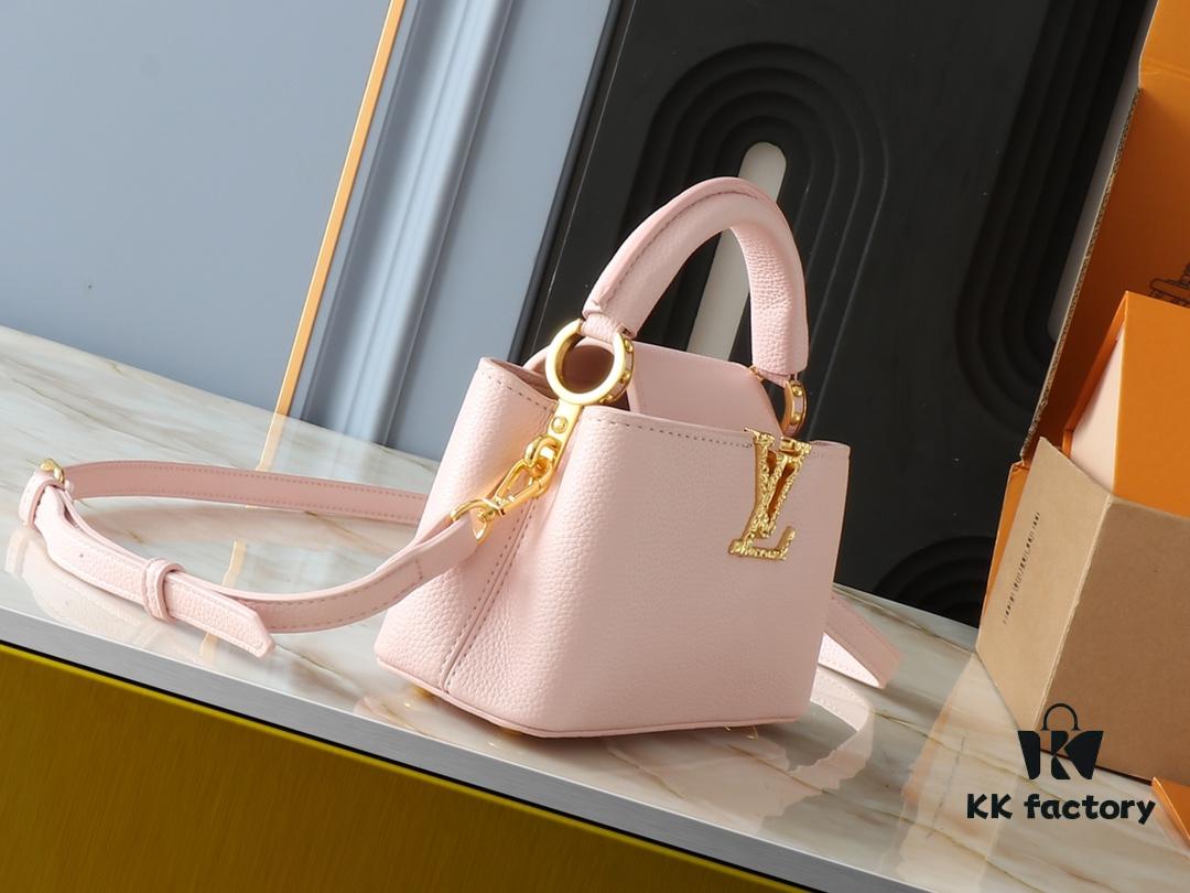 Upgraded Original M24671 M24666 M24664 Capucines East West Mini Bag