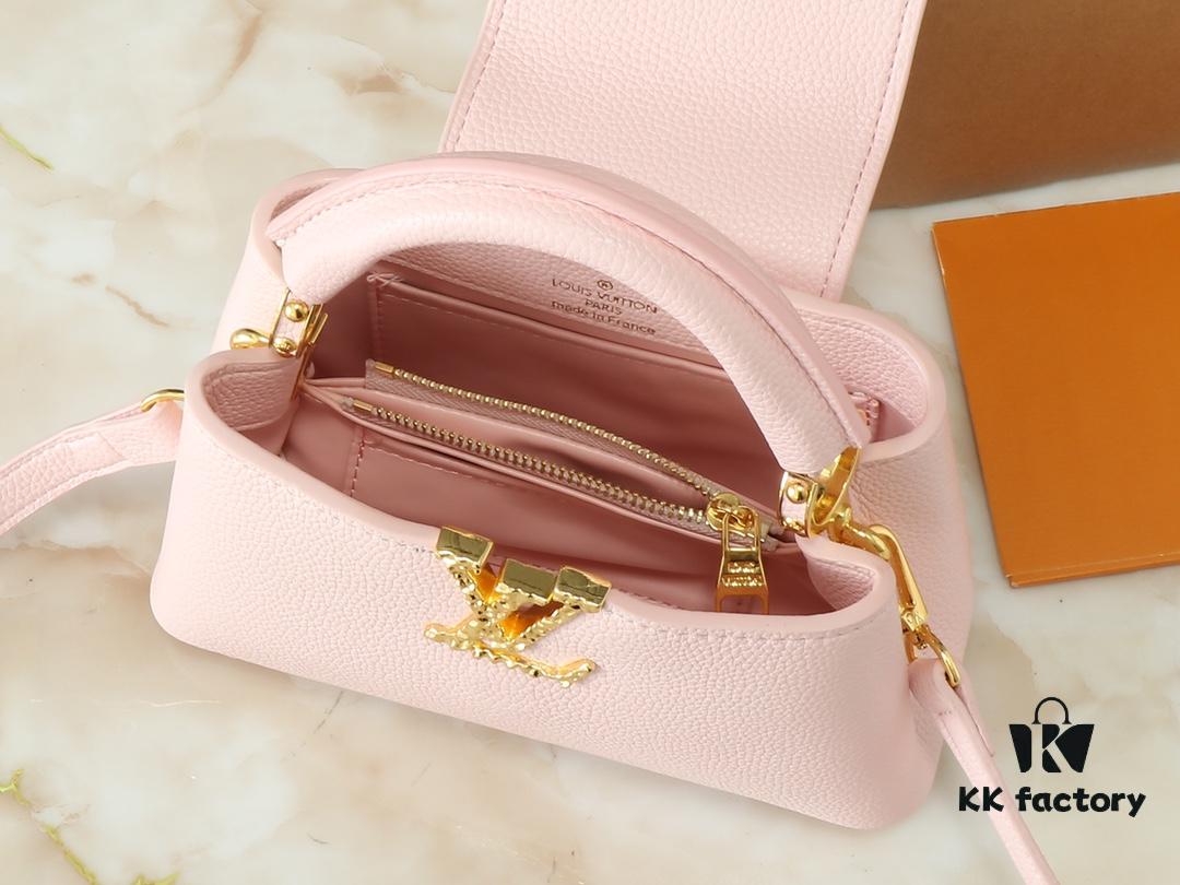 Upgraded Original M24671 M24666 M24664 Capucines East West Mini Bag