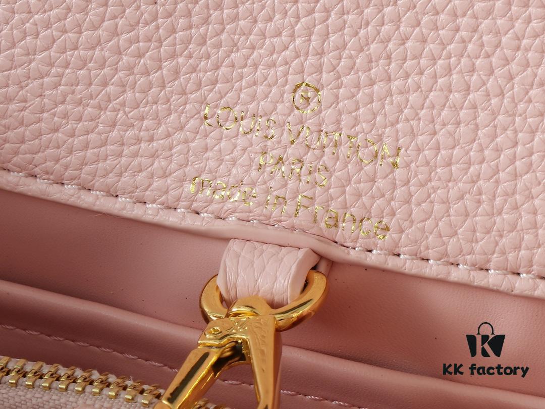 Upgraded Original M24664 M24671 M24666 Capucines East West Medium Handbag from LV Crush Collection