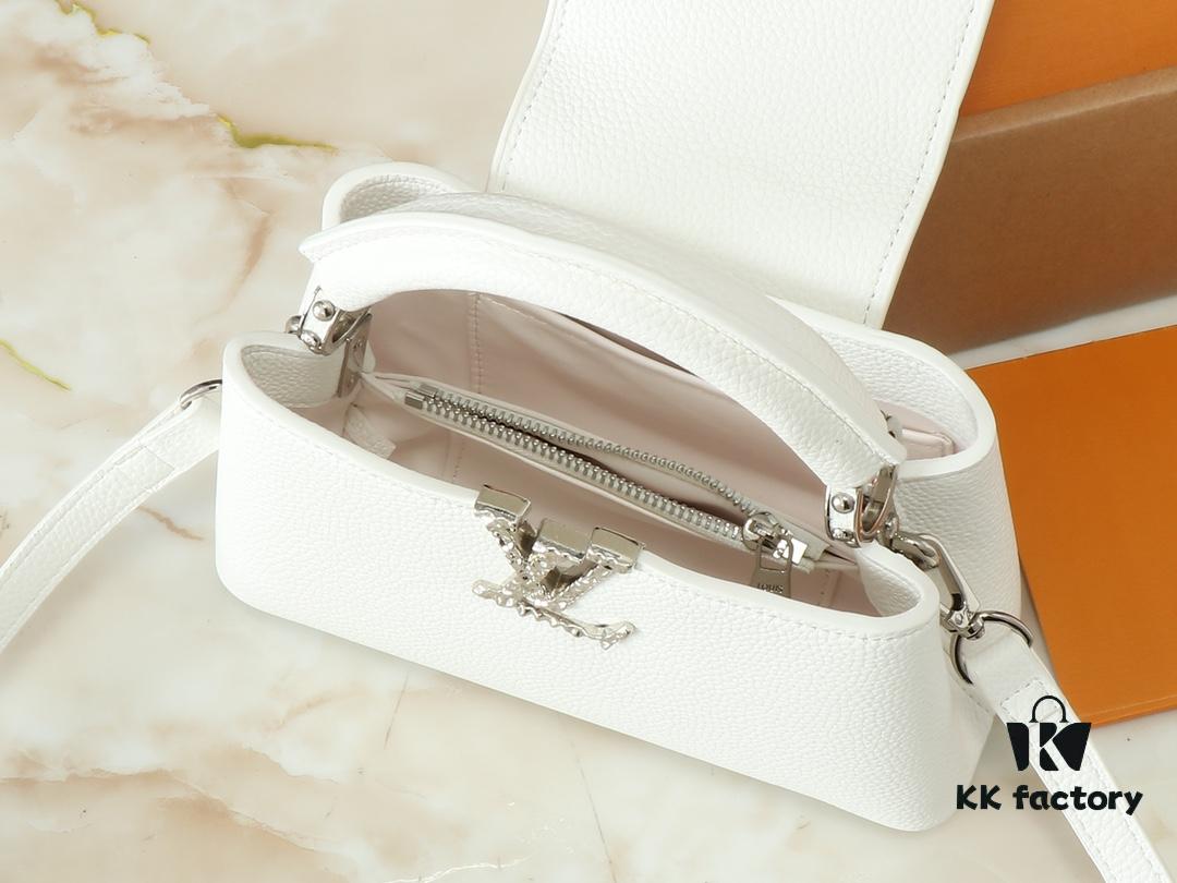 Upgraded Original M24671 M24666 M24664 Capucines East West Mini Bag