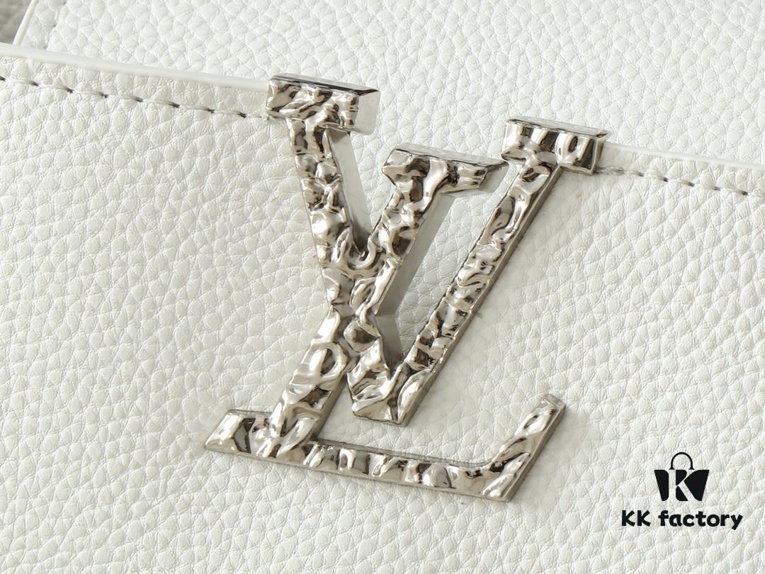 Upgraded Original M24664 M24671 M24666 Capucines East West Medium Handbag from LV Crush Collection