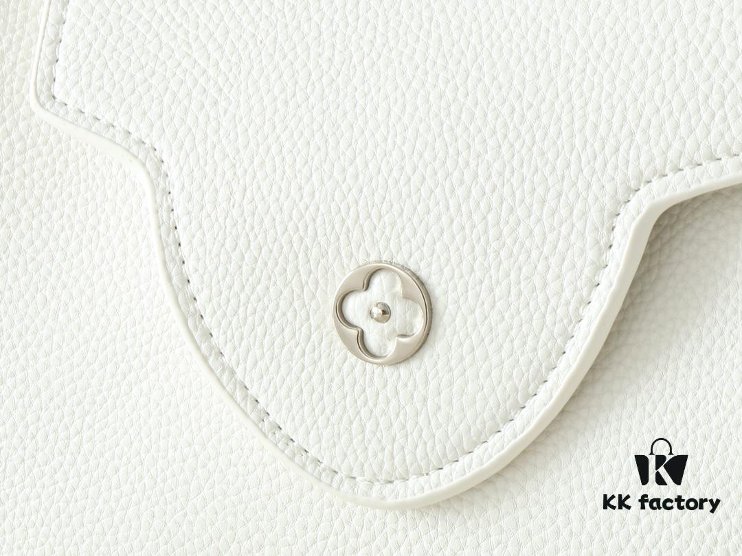 Upgraded Original M24664 M24671 M24666 Capucines East West Medium Handbag from LV Crush Collection