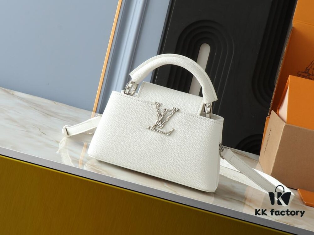 Upgraded Original M24671 M24666 M24664 Capucines East West Mini Bag