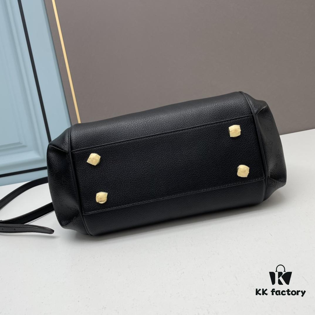 New LV Monogram Leather Handheld Shoulder Crossbody Bag Model 58188 with Long Strap, 2022 New Fashion Women's Bag, Monogram Genuine Leather Shoulder Strap, Large Capacity [Strong] Size 33-22-16cm