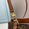 New LV Monogram Leather Handheld Shoulder Crossbody Bag Model 58188, Long Strap Included, 2022 New Fashion Women's Bag with Large Capacity