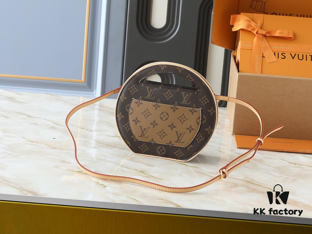 Upgraded Original M47117 Monogram Flower Yellow Flower Around Me Bag