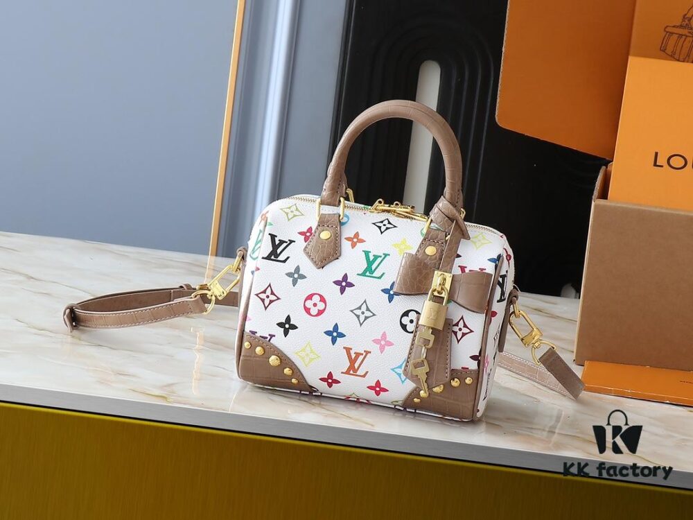 Upgraded Original Crocodile-Texture M58953 M46234 M46222 Speedy Bandoulière 20 Handbag