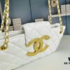 New Arrival Large Size 210 Small Size 200 40,000+ into Chanel 24C Retro Oversized Logo Horizontal Chain Bag