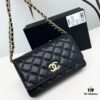 Chanel CF Series Caviar Cowhide Smooth Lambskin Classic WOC Bag - New Color Arrival