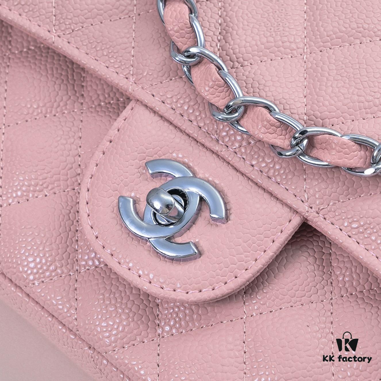 Chanel 1112 Quilted Matelassé Caviar Grain Leather Handbag CF2.55 – Ultimate Luxury Classic Flap Bag