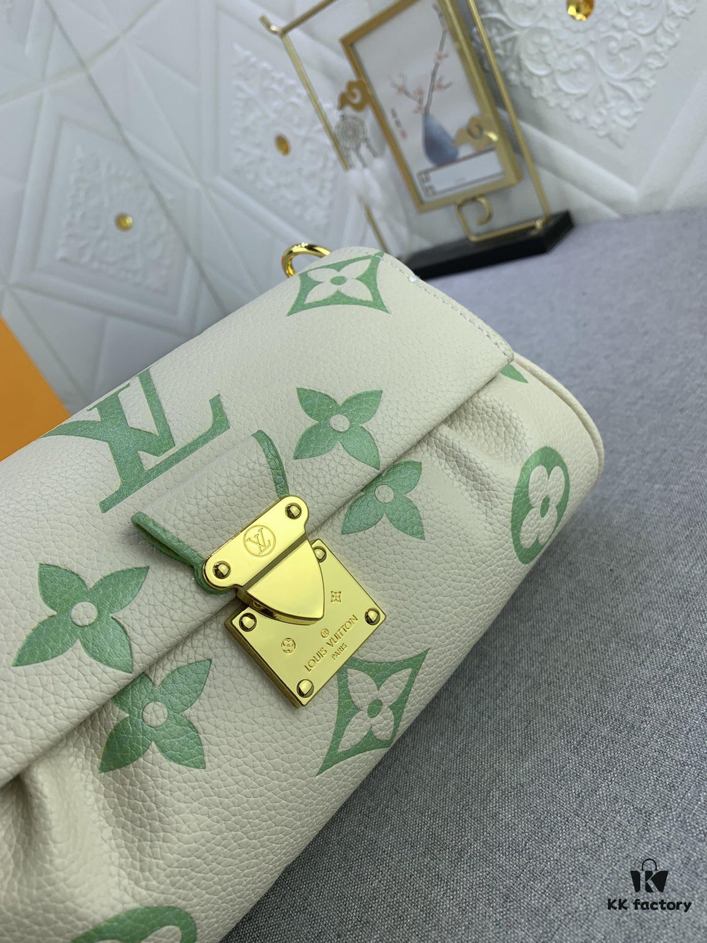 Upgraded Original Version (Inspired by Authentic) ✨‼️ M46393 White Embossed Pink, M45813 Black Quilted, M45859 Black Imprinted, M45836 Elephant Gray, White Imprinted, White Quilted 👏👏 Favorite Bag in Soft Grained Leather with Oversized Monogram Embossing