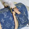 M20900 Keepall 25 Bag in Monogram Eclipse Reverse Denim Canvas
