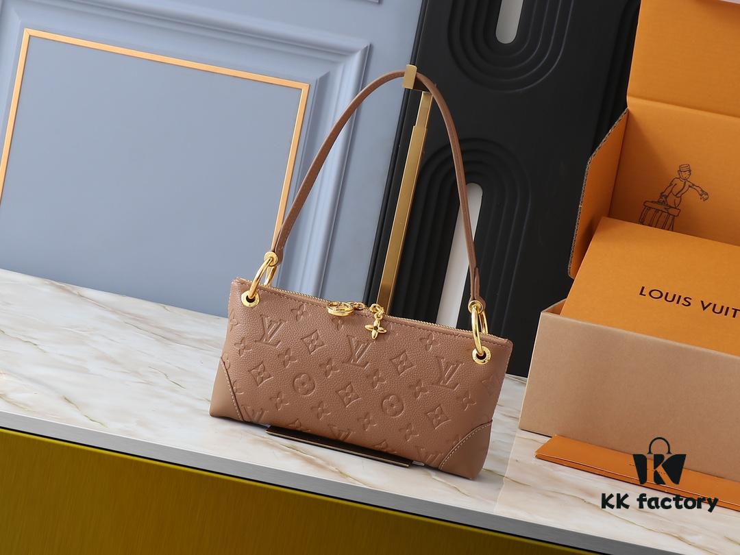 Upgraded Original M12174 Pochette Sèvres from the LV Ski Collection, Ready to Shine in 'Lustrous' Gunmetal Tone