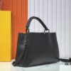 M24880 M24607 Black Out Collection Capucines Souple Large Handbag