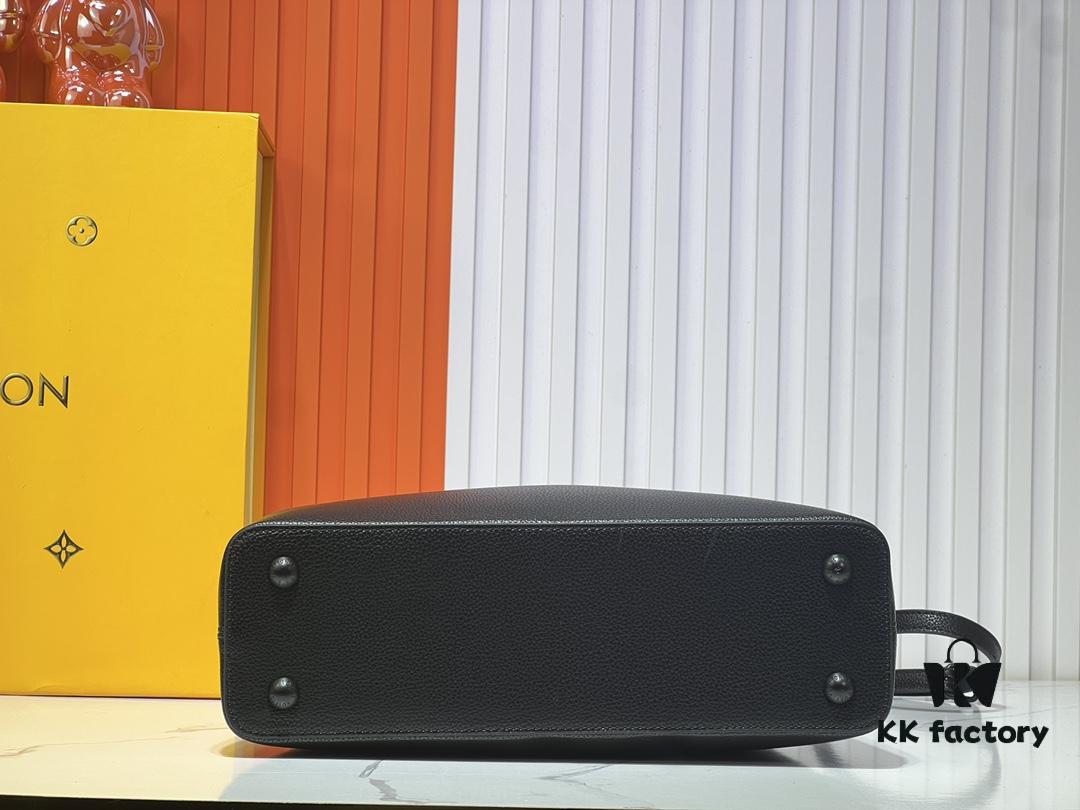 M24880 M24607 Black Out Collection Capucines Souple Large Handbag