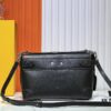 Upgraded M11607 Full Leather Black M11533 Monogram Gradient Steamer Crossbody Bag