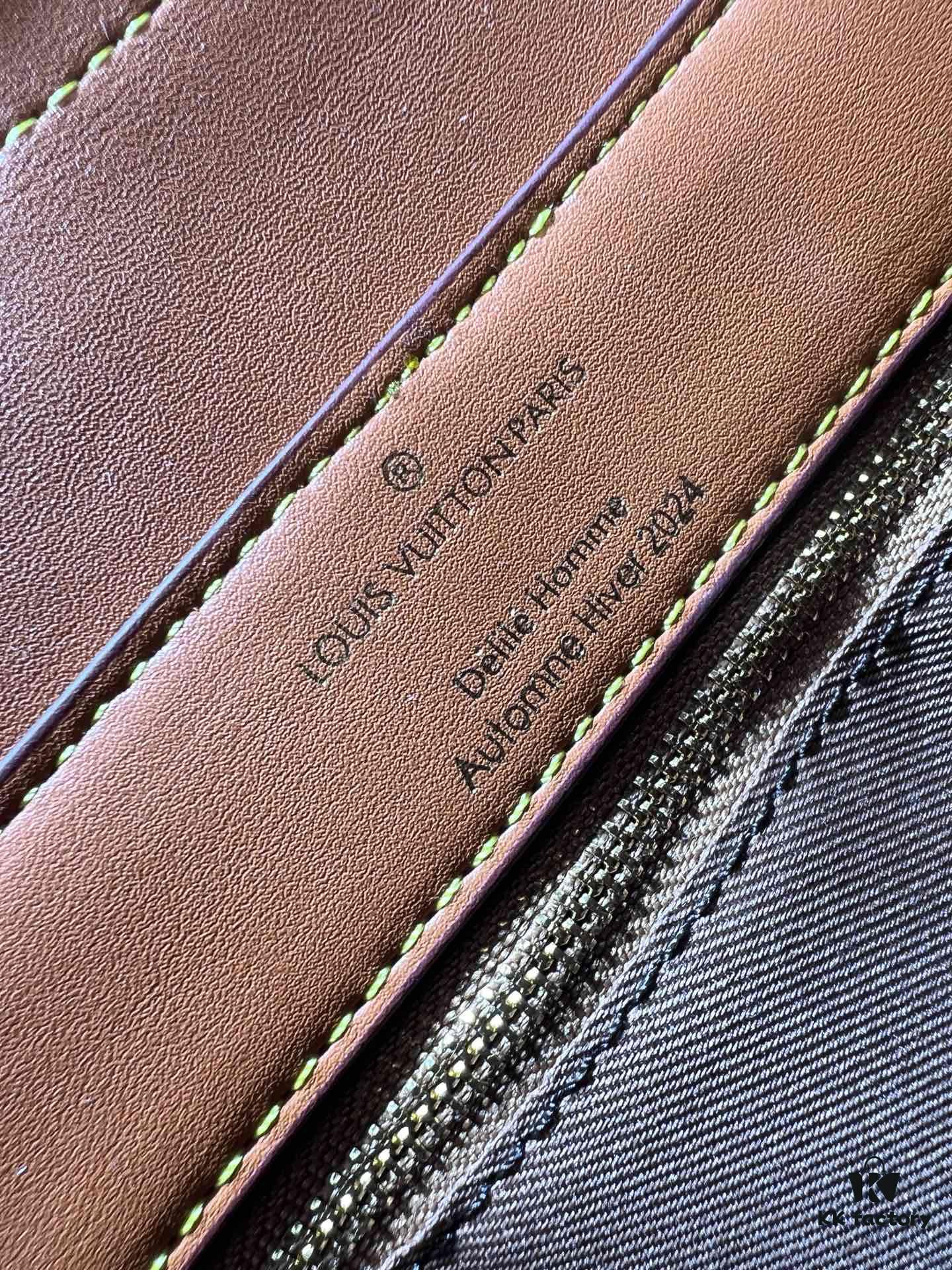 Upgraded M11607 Full Leather Black M11533 Monogram Gradient Steamer Crossbody Bag