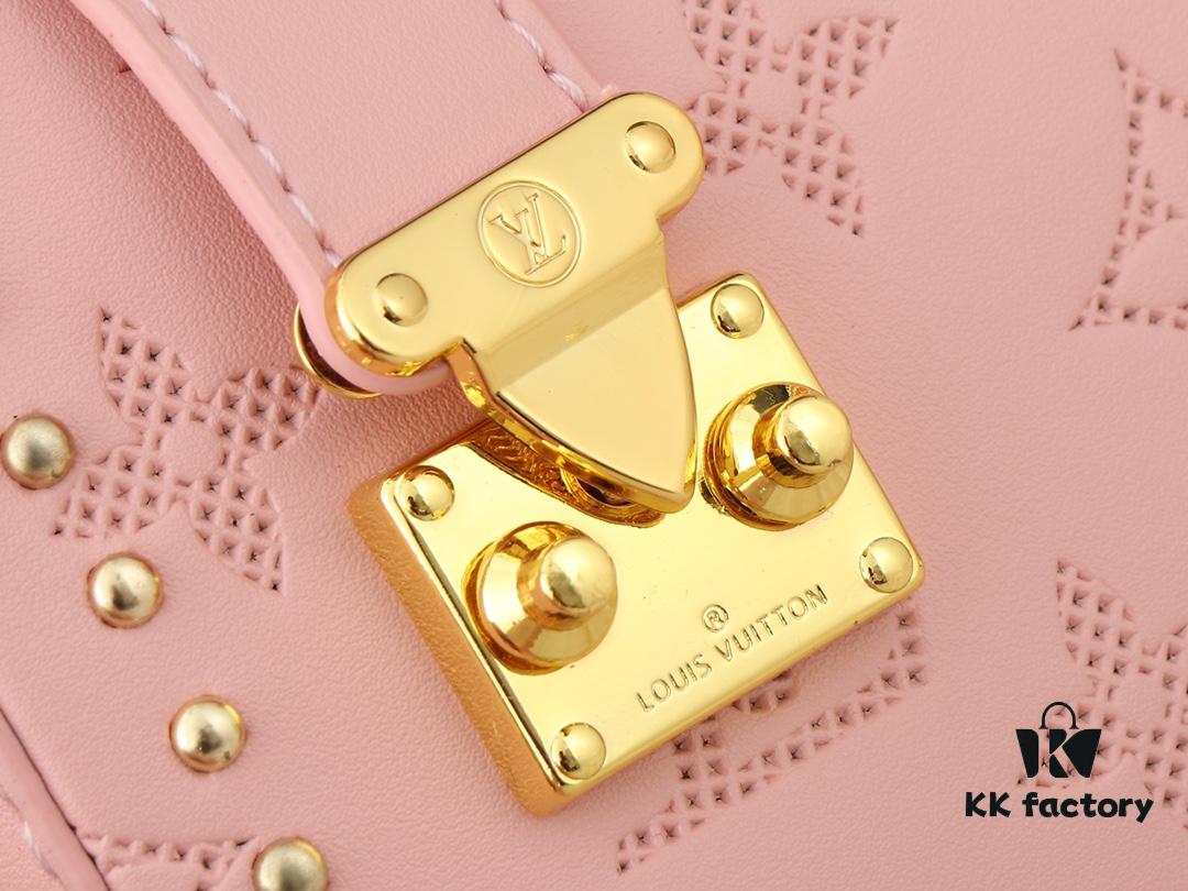 Upgraded Original M46356 M46358 2025 Spring Runway Style Horizontal Mini Trunk LV Side Trunk Inspired by Eileen Gu Box Bag