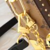 Upgraded Original M46356 M46358 2025 Spring Runway Style Horizontal Mini Trunk LV Side Trunk Inspired by Eileen Gu Box Bag