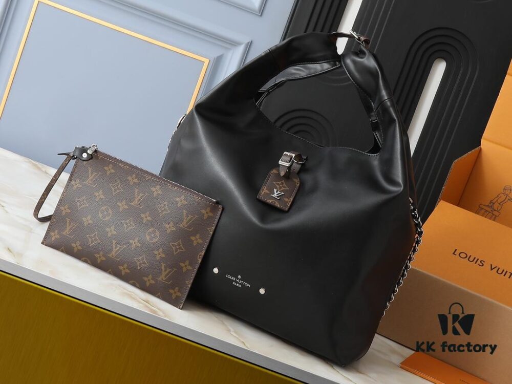 Upgraded Original M11266 M11387 Atlantis Medium Handbag from the Dark Side Collection