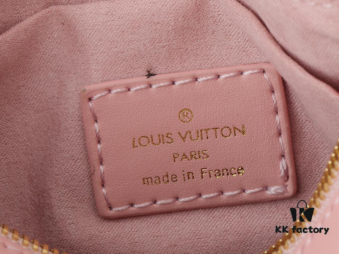 Upgraded Original M46356 M46358 2025 Spring Runway Style Horizontal Mini Trunk LV Side Trunk Inspired by Eileen Gu Box Bag