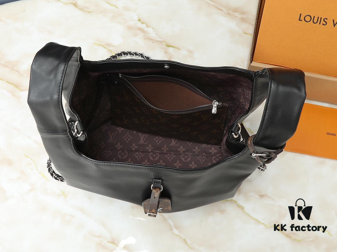 Upgraded Original M11266 M11387 Atlantis Medium Handbag from the Dark Side Collection