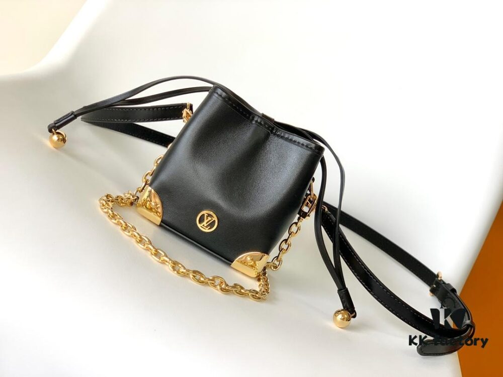 M82885 Yellow Flower M82886 Black Mini Noe Bucket Bag 'Bao Bao' Series Zjs jh Online Only Handbag