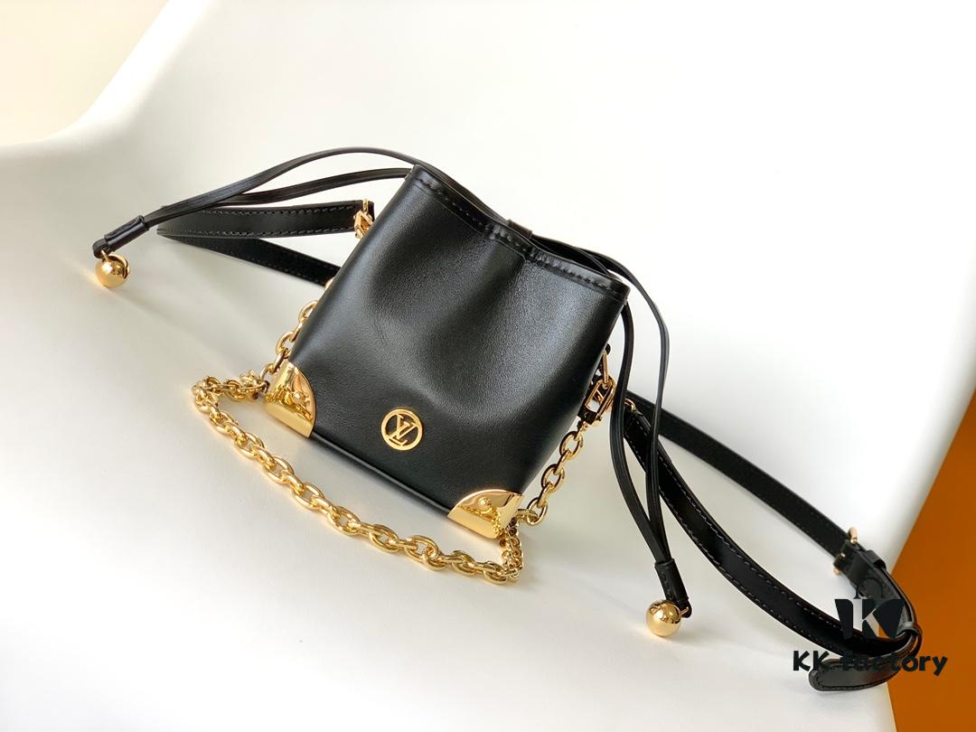 M82885 Yellow Flower M82886 Black Mini Noe Bucket Bag 'Bao Bao' Series Zjs jh Online Only Handbag