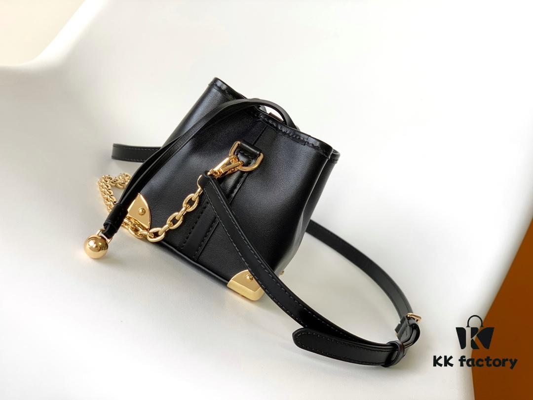 M82885 Yellow Flower M82886 Black Mini Noe Bucket Bag 'Bao Bao' Series Zjs jh Online Only Handbag