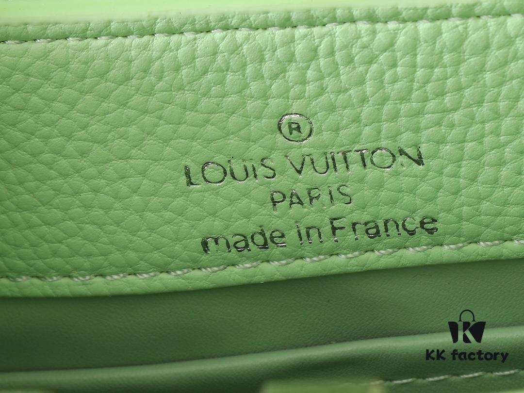 Upgraded Original M24683 M25232 M24684 M25211 Capucines Mini Bag in Vibrant Taurillon Leather