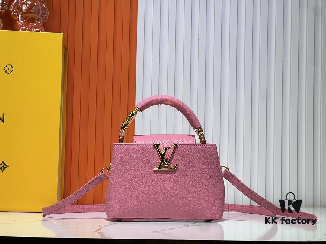 Upgraded Original M23943 M23944 M23945 M24698 M24989 Capucines Mini Handbag