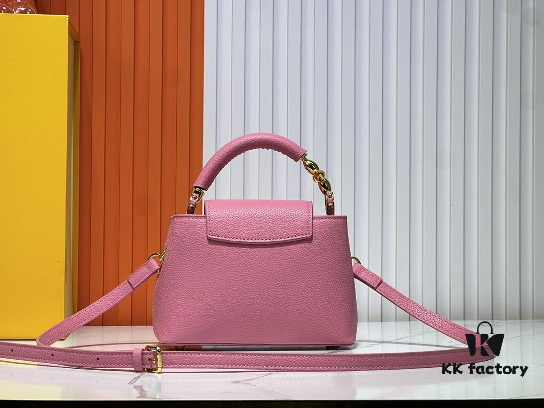 Upgraded Original M23943 M23944 M23945 M24698 M24989 Capucines Mini Handbag