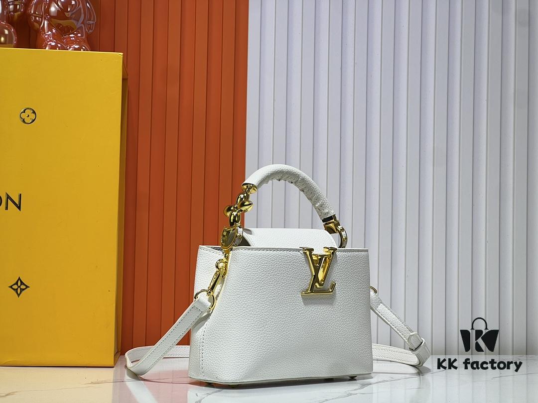 Upgraded Original M23943 M23944 M23945 M24698 M24989 Capucines Mini Handbag