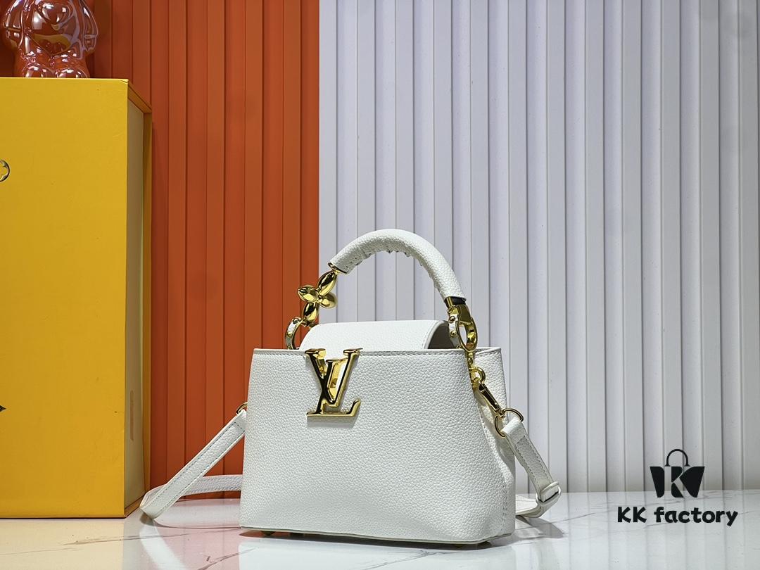 Upgraded Original M23943 M23944 M23945 M24698 M24989 Capucines Mini Handbag