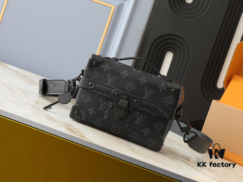 Upgraded Original M11743 Black Flower M11516 Black M11535 Vintage Flower M12686 This Soul Trunk Bag is Crafted by Pharrell Williams