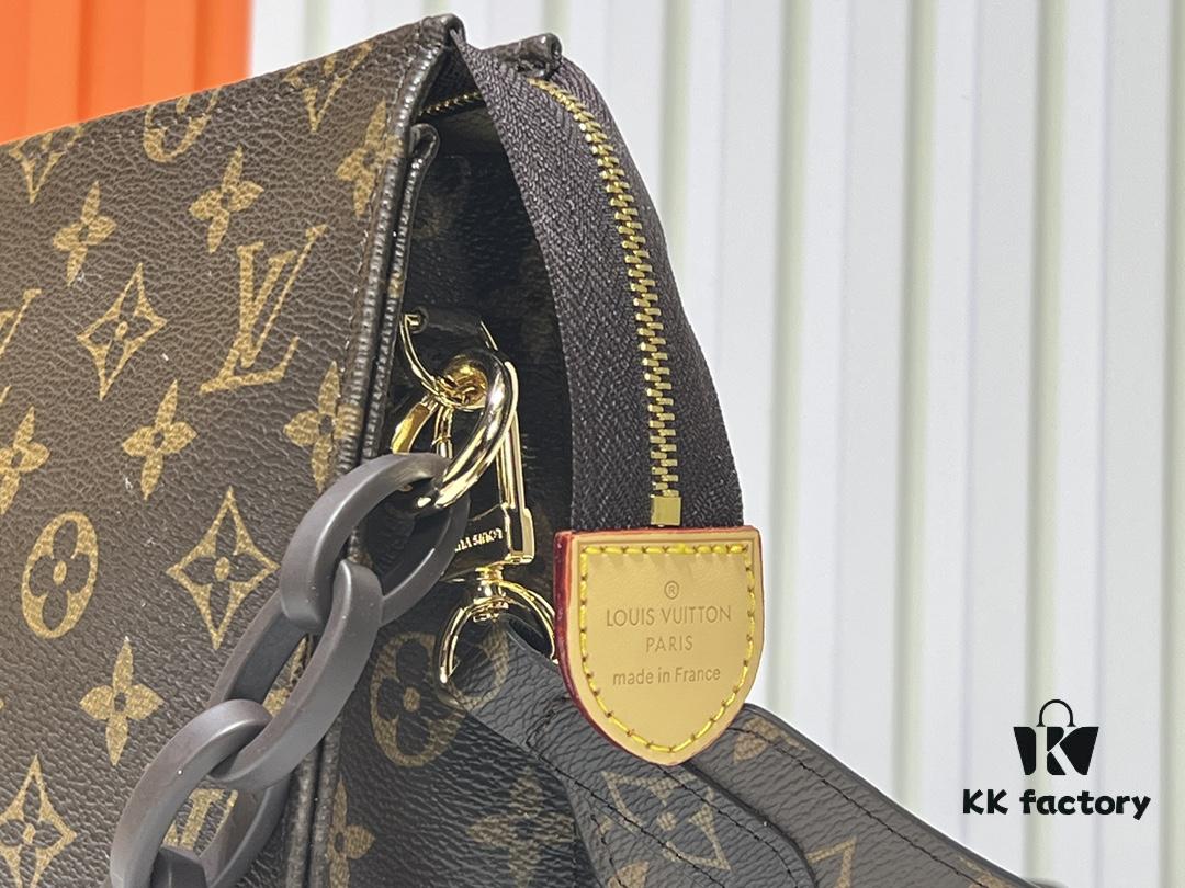 Authentic High-End Quality LV M67692# M47542 Exclusive New Arrival Cosmetic Pouch Classic Monogram Handheld Bag