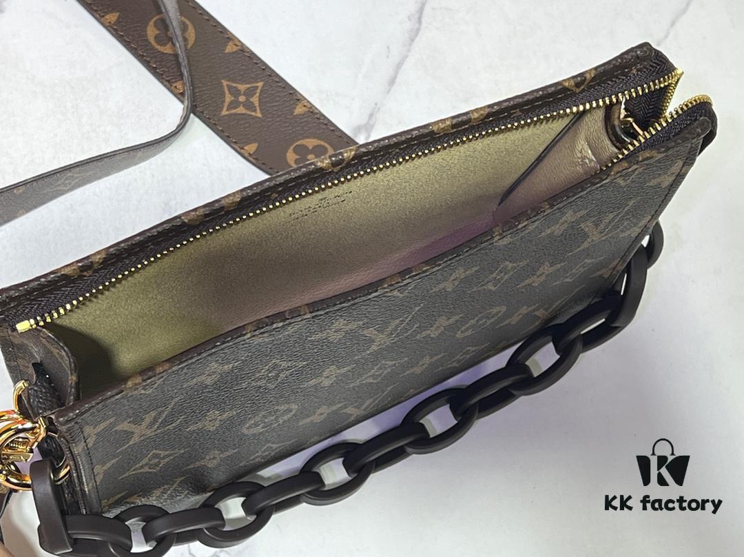 Authentic High-End Quality LV M67692# M47542 Exclusive New Arrival Cosmetic Pouch Classic Monogram Handheld Bag