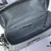 693065ca6e68136f4d9a4701 Soul Trunk Bag in Black and Multicolor Grain Leather