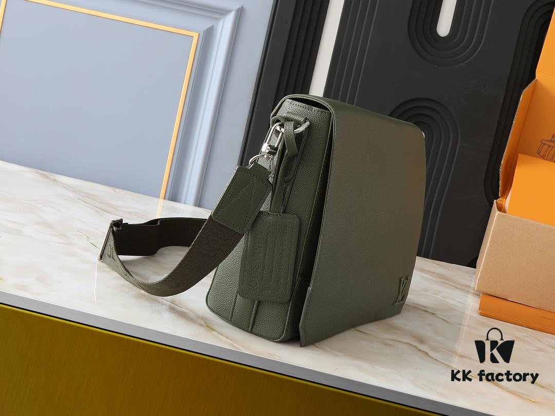 Upgraded Original M21363 Blue M57080 Black 22505 Asphalt Gray 23709 Navy 59329 59327 24769 LV Aerogram Messenger Bag