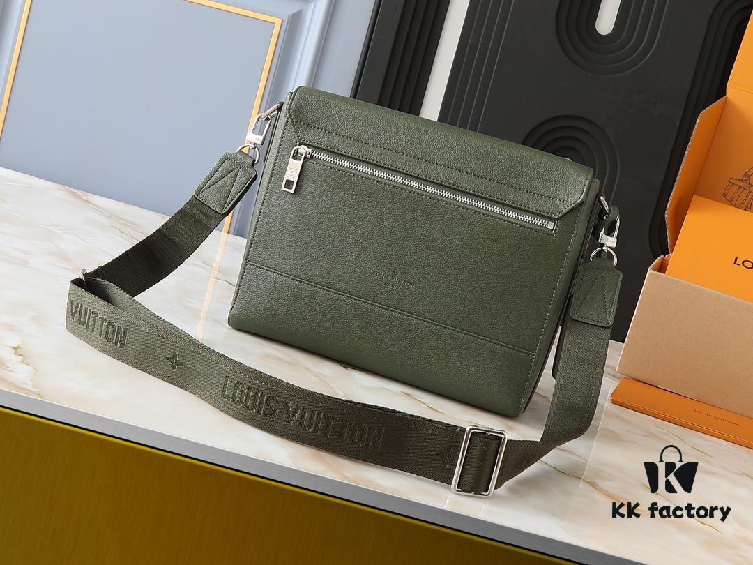 Upgraded Original M21363 Blue M57080 Black 22505 Asphalt Gray 23709 Navy 59329 59327 24769 LV Aerogram Messenger Bag