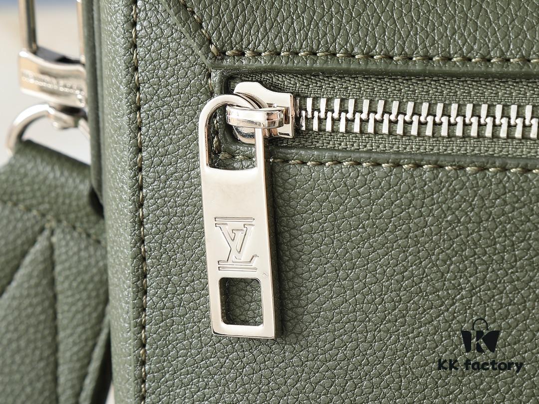 Upgraded Original M21363 Blue M57080 Black 22505 Asphalt Gray 23709 Navy 59329 59327 24769 LV Aerogram Messenger Bag