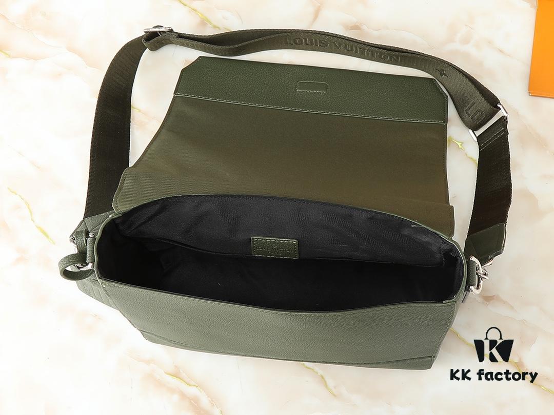 Upgraded Original M21363 Blue M57080 Black 22505 Asphalt Gray 23709 Navy 59329 59327 24769 LV Aerogram Messenger Bag