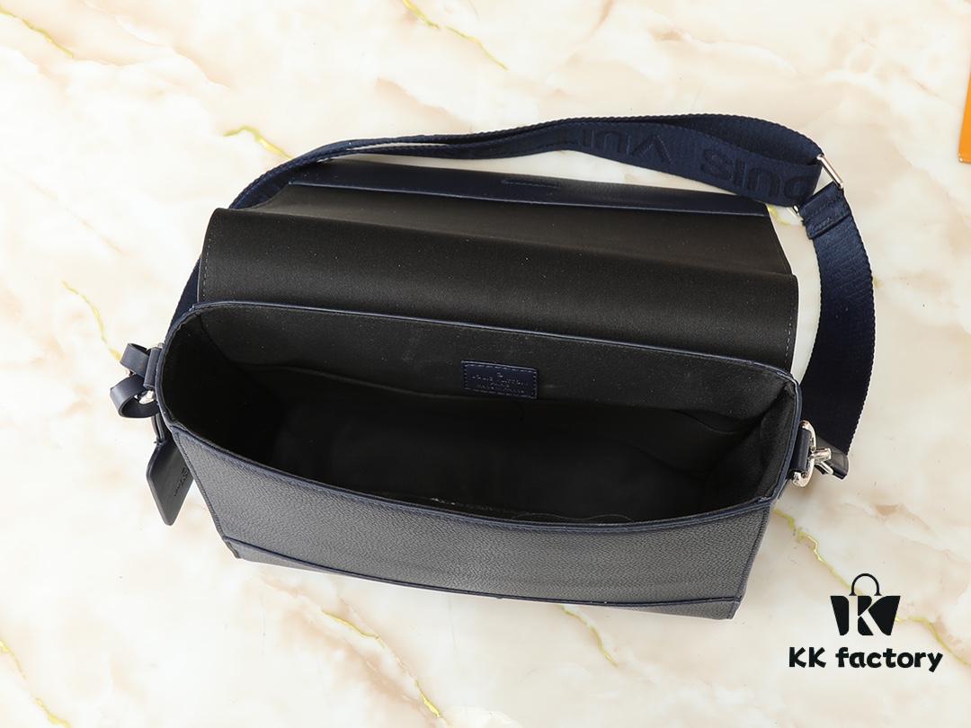 Upgraded Original M21363 Blue M57080 Black 22505 Asphalt Gray 23709 Navy Blue 59329 59327 24769 LV Aerogram Messenger Bag